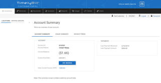TimelyBill Customer Portal